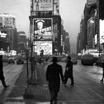 Rudy Burckhardt, Times Square Dusk, c. 1947